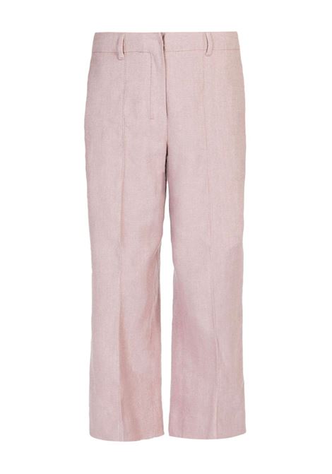 Pantaloni in cotone marco in rosa S Maxmara - donna 'S MAXMARA | 2519131063600019